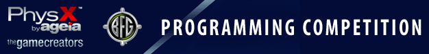 AGEIA / TGC / BFG PhysX Competition