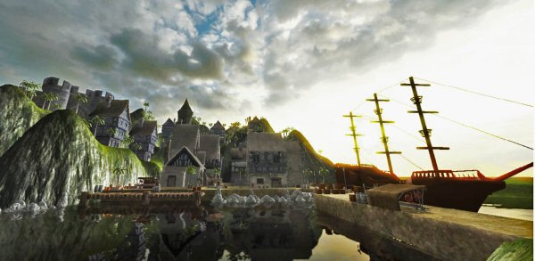 Port Scene from FPSC Reloaded Port Scene from FPSC Reloaded