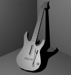 3D Model - Guitar 3D Model - Guitar