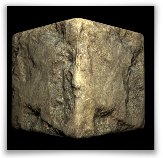 Textured boulder from FPSC Reloaded Textured boulder from FPSC Reloaded