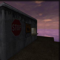 Border Station Low Poly Game Model Border Station Low Poly Game Model