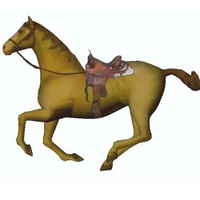 Game Ready Horse Model Game Ready Horse Model