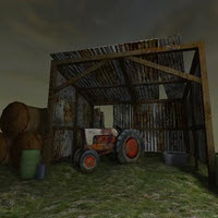 Outdoor Shed Game Model Outdoor Shed Game Model